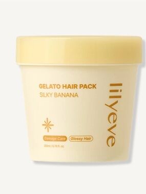 LilyEve Gelato Hair Pack Silky Banana - Yellow